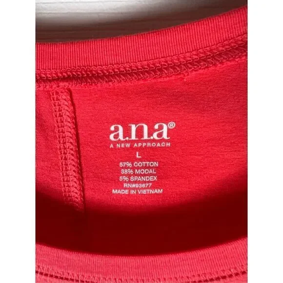 NWT Ana Womens Blouse Size L - Picture 2 of 4